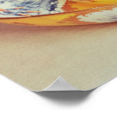 Sevres Broc Roussel ewer en bekken Poster (Hoek)