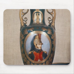 Sevres vase die Louis Bonaparte afschildert Muismat