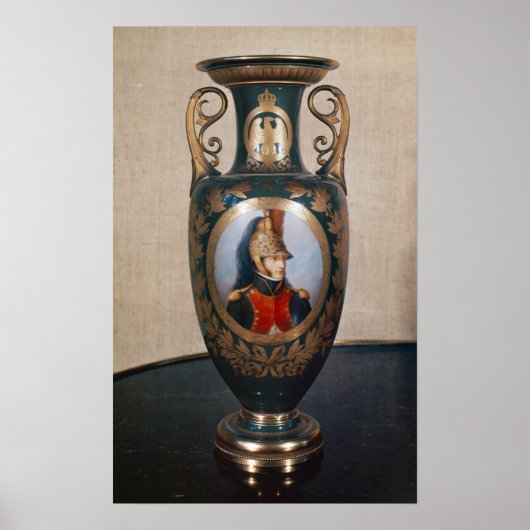 Sevres vase die Louis Bonaparte afschildert Poster (Voorkant)