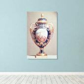 Sevres vase, midden 18e eeuw canvas afdruk (Insitu (Houten vloer))