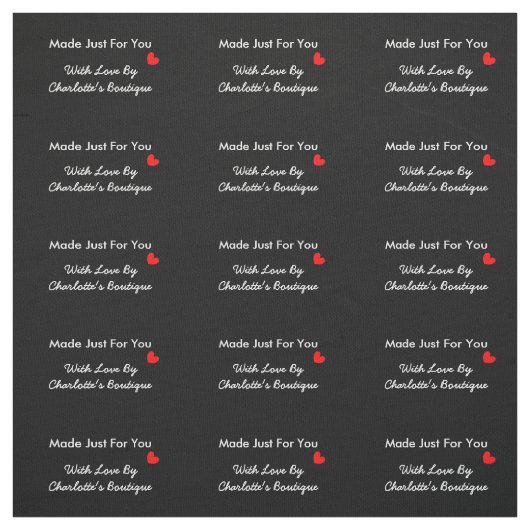 Sew Craft Business Sewing Labels Fabric Stof (Swatch)