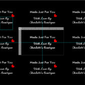 Sew Craft Business Sewing Labels Fabric Stof (Delen)
