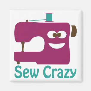 Sew Crazy Magneet