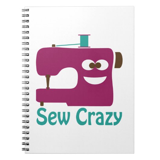 Sew Crazy Notitieboek (Voorkant)