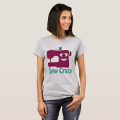 Sew Crazy T-shirt (Voorkant volledig)