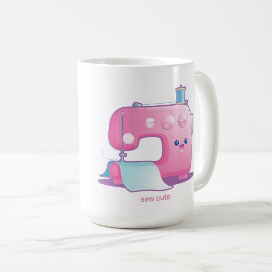 Sew Cute Koffiemok (Voorkant rechts)