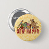 Sew Happy Ronde Button 5,7 Cm (Voorkant /achterkant)