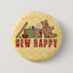 Sew Happy Ronde Button 5,7 Cm