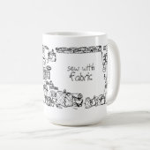 Sew met Mok van weefsel (Voorkant rechts)