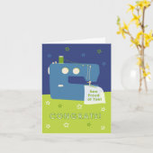 Sew Proud Congrats Kaart (Gele Bloem)