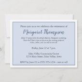 Sew Ready for Retirement Invitation Kaart (Achterkant)