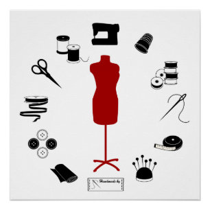 Sew Right Perfect Poster