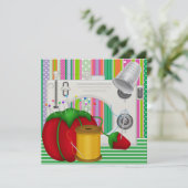 Sew So Pretty Invices SRF Kaart (Staand voorkant)