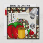 Sew So Pretty Invices SRF Kaart (Voorkant / Achterkant)