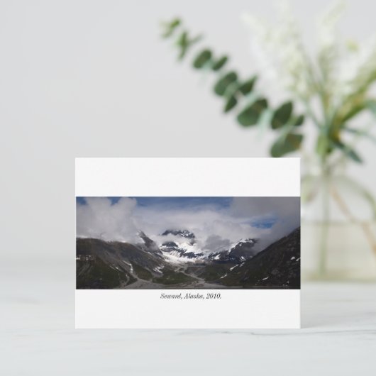 Seward, Alaska, 2010 Briefkaart (Staand voorkant)