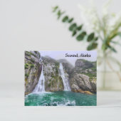 Seward Alaska Briefkaart (Staand voorkant)