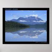 Seward, Alaska - Reflection #001 Poster (Voorkant)