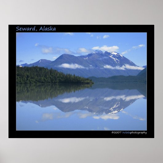 Seward, Alaska - Reflection #001 Poster (Voorkant)