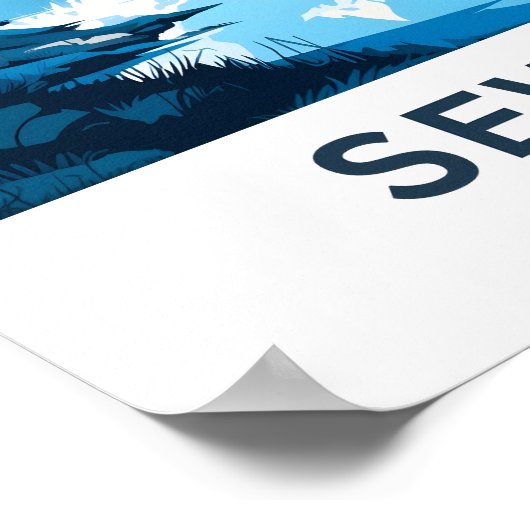 Seward Alaska Reisprint Poster (Hoek)