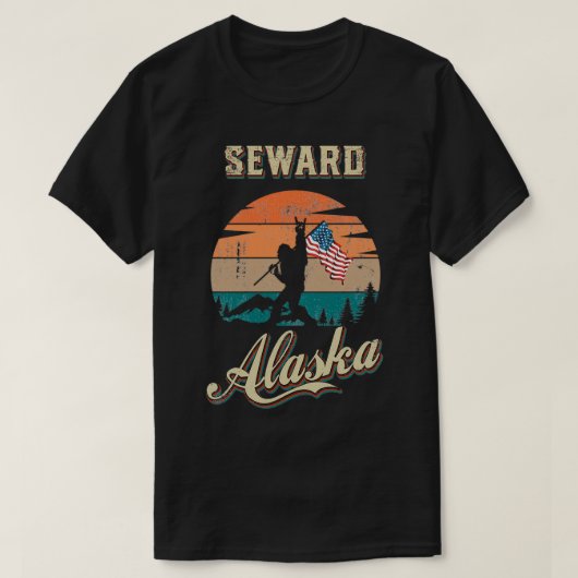 Seward Alaska T-shirt (Design voorkant)