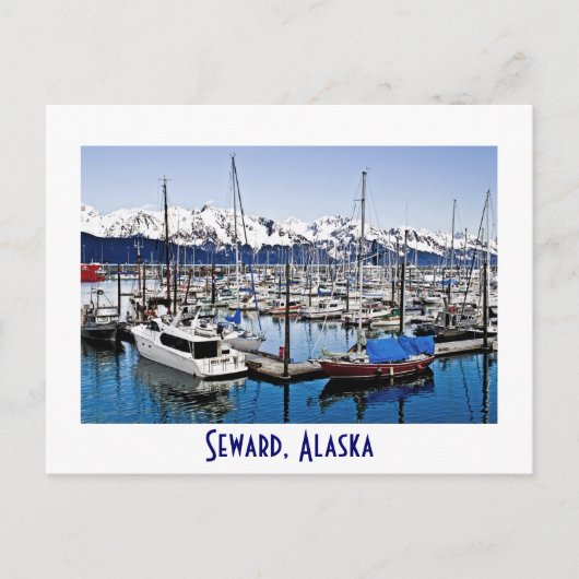 Seward, Alaska, VS Briefkaart (Voorkant)