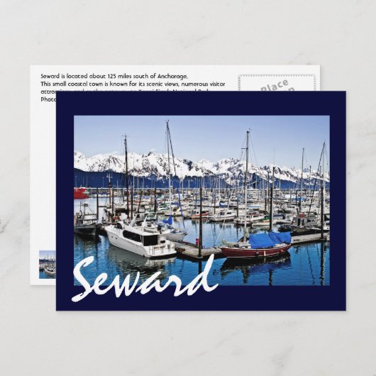 Seward, Alaska, VS Briefkaart (Voorkant / Achterkant)