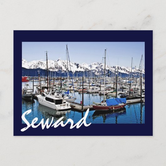 Seward, Alaska, VS Briefkaart (Voorkant)