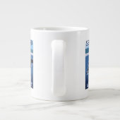 Seward, AlaskaOrca en Calf Scene Grote Koffiekop (Achterkant)