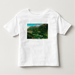 Seward, beroemde Spoorweg Loop Alaska Kinder Shirts