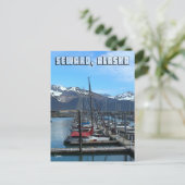 Seward Boat Harbour 1 — Briefkaart (Staand voorkant)