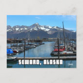 Seward Boat Harbour 2 - Briefkaart (Voorkant)