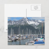 Seward Harbour, Alaska Briefkaart (Voorkant / Achterkant)