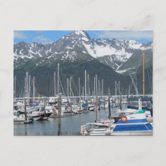 Seward Harbour, Alaska Briefkaart