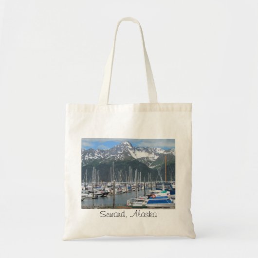 Seward Harbour, Alaska Tote Bag (Voorkant)