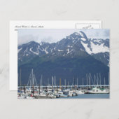 Seward Harbour in Alaska Briefkaart (Voorkant / Achterkant)