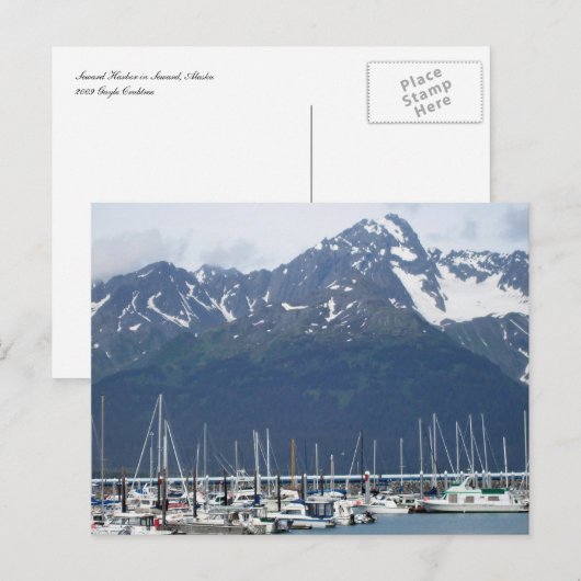 Seward Harbour in Alaska Briefkaart (Voorkant / Achterkant)