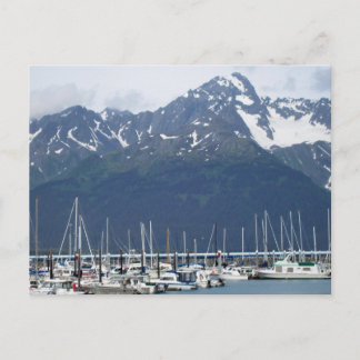 Seward Harbour in Alaska Briefkaart