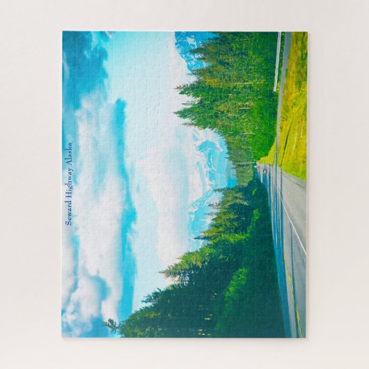 Seward Highway Alaska Legpuzzel (Verticaal)