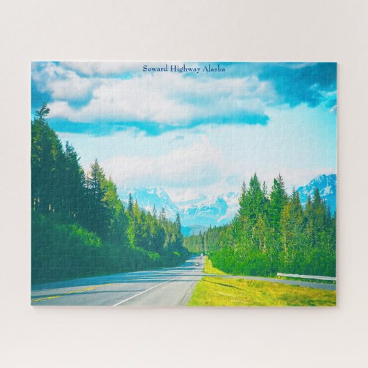 Seward Highway Alaska Legpuzzel (Horizontaal)