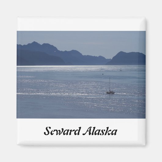 Seward Inlet Alaska Magneet (Voorkant)