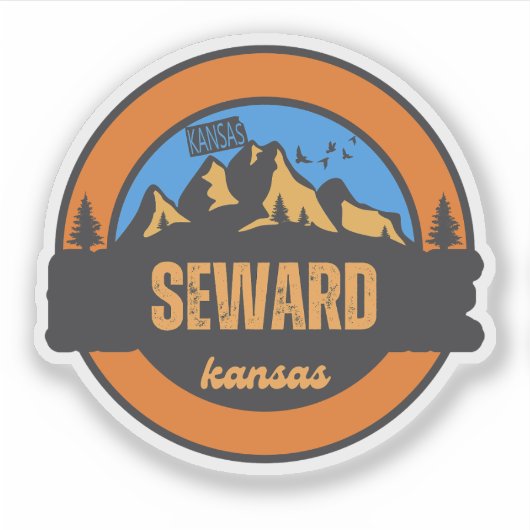 Seward, Kansas Sticker (Voorkant)
