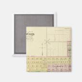 Seward, Nebraska Magneet (Voorkant / Achterkant)