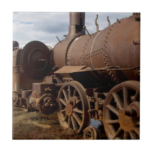 Seward Peninsula, Alaska, Train to Nowhere Tegeltje (Voorkant)