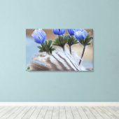 Seward-schiereiland, Alaska, Arctische wilde bloem Canvas Afdruk (Insitu (Houten vloer))