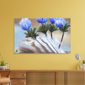 Seward-schiereiland, Alaska, Arctische wilde bloem Canvas Afdruk (Insitu (Woonkamer))