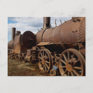 Seward schiereiland, Alaska, trein naar nergens Briefkaart