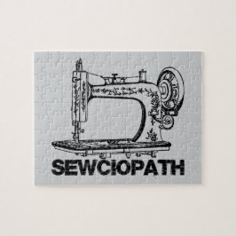 Sewciopath Antique Sewing Machine Fun Legpuzzel