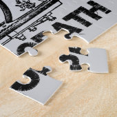 Sewciopath Antique Sewing Machine Fun Legpuzzel (Zijkant)