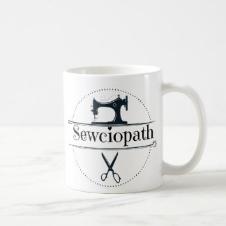 Sewciopath, grappig naai cadeau koffiemok