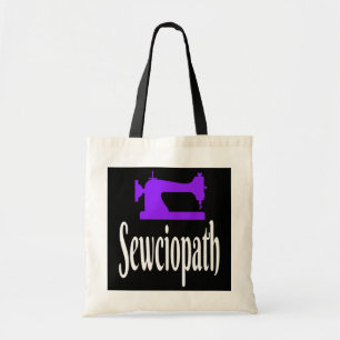 Sewciopath Seamstress Crafting Machine Tote Bag